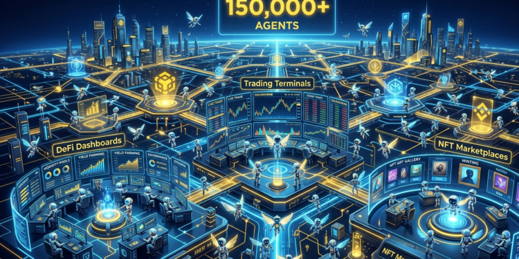 BNB Chain Leads All Blockchains for AI Agents After 43,750% Surge
