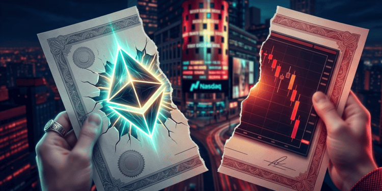 The Ether Machine’s $1.6 Billion Nasdaq Deal Just Collapsed — What It Means for ETH Treasury Stocks