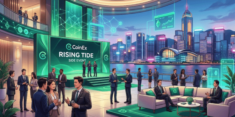 CoinEx Wraps RISING TIDE Event as Hong Kong Web3 Festival 2026 Draws Global Crypto Leaders