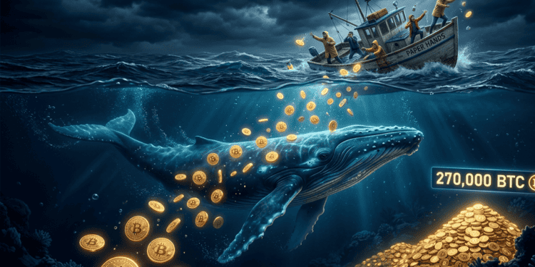 Bitcoin Whales Bought 270,000 BTC as Exchange Supply Hits 7-Year Low