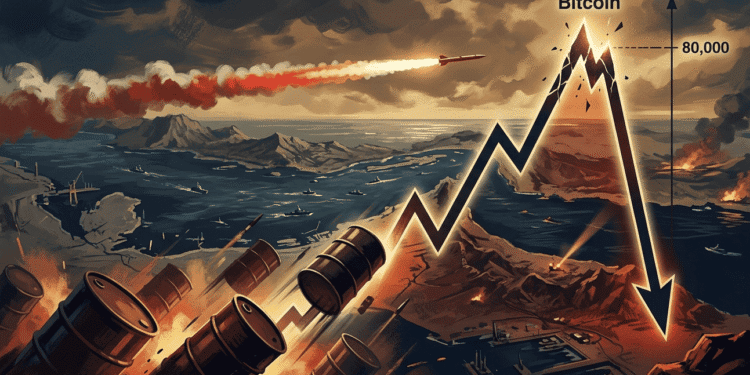 Iran Missile Report Crashes Bitcoin $1,500 Minutes After $80K High