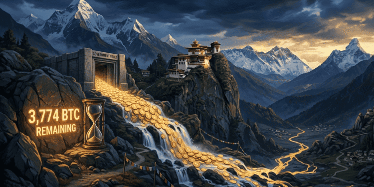 Bhutan Has Sold 70% of Its Bitcoin and Could Run Out by October