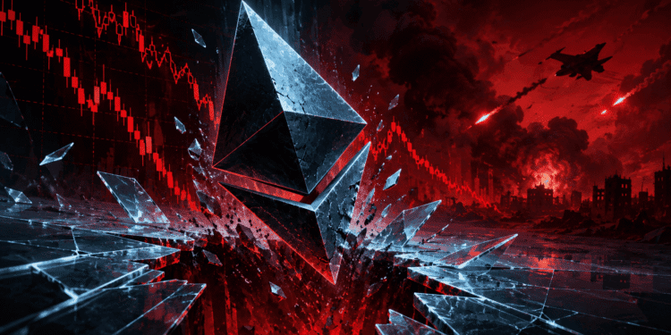 Ethereum Crashes Below $2,000 After US Airstrikes on Iran Trigger $1B Liquidation