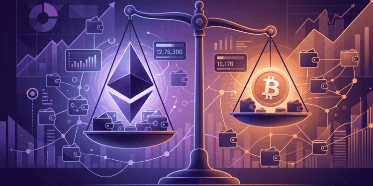 Ethereum Now Has More Wallet Holders Than Bitcoin for the First Time