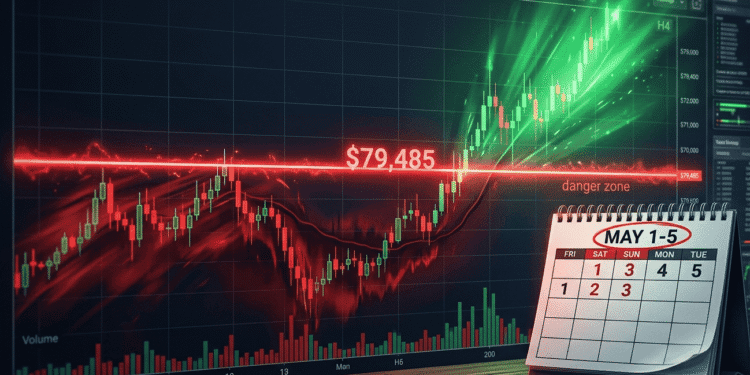 “Sell in May” for Bitcoin? The $79,485 Level That Decides It All