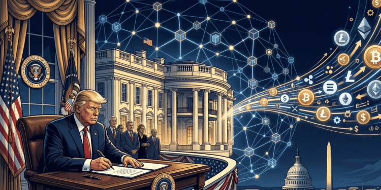 Trump Orders US Government to Open Financial System to Crypto Companies