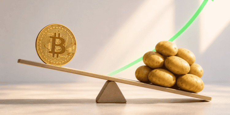 Potatoes outperform Bitcoin