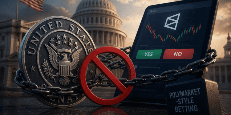 US Senate Prediction Ban