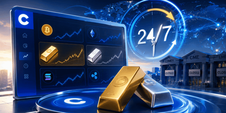 Coinbase Just Added 24/7 Gold and Silver Futures as Its Super App Strategy Takes Shape