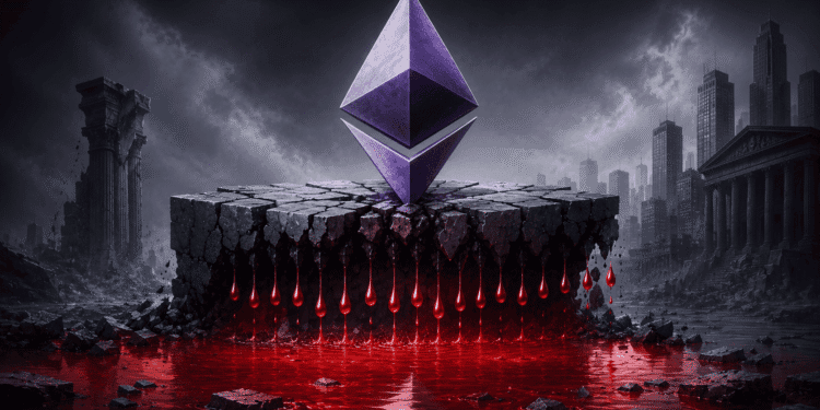 Ethereum ETF Outflows Hit 17 Straight Days as Institutional Exit Becomes Structural