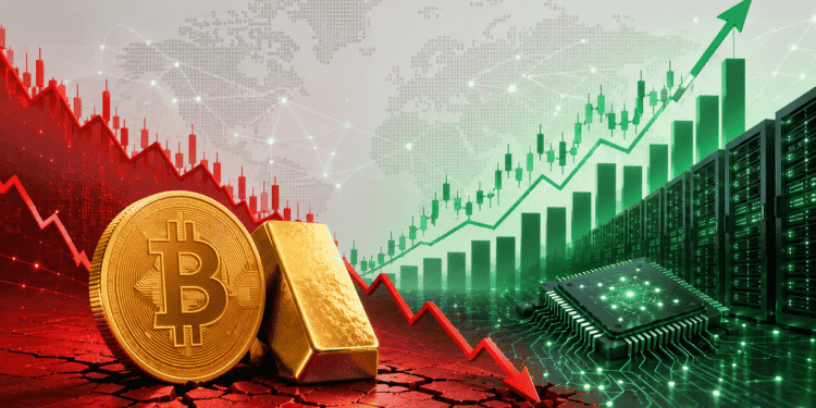 Bitcoin and Gold Are the Only Major Assets Red in 2026: Here’s Why
