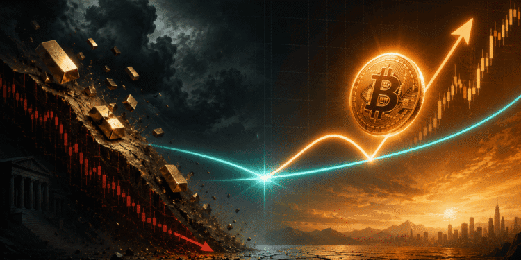 Gold Enters a Bear Market as Bitcoin Bounces Off the Level That’s Ended Every Crash in History