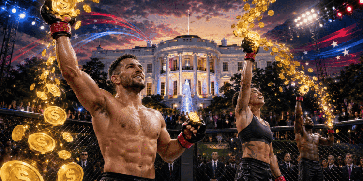 UFC Just Paid Fighter Bonuses in Trump’s USD1 Stablecoin at a White House Event