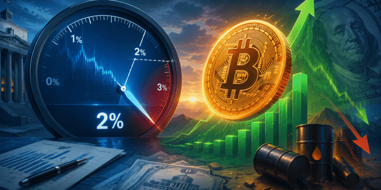 Bitcoin Just Got a Bullish Signal as Inflation Expectations Fell Below 2% since 2024