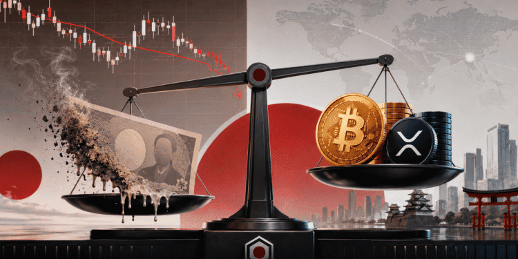 Japan’s Collapsing Yen Is Pushing Companies Into Bitcoin and XRP