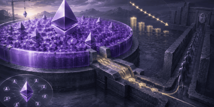 Ethereum Staking Hits Record 34.4% of Supply as Validator Yields Sink to Three-Year Low