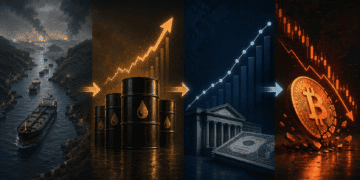Bitcoin slides below $76,500 as Iran strikes push Brent past $93